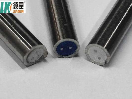 Sıcaklık ölçümü için mineral yalıtımlı termokopül kablosu Gümüş/Siyah/Kırmızı/Mavi Bağlayıcı Renk yalıtımı